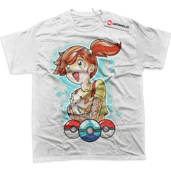 Misty vs Togepi Shirt, Pokemon Shirt, PKM Shirt, Anime Shirt, Graphic Tee
