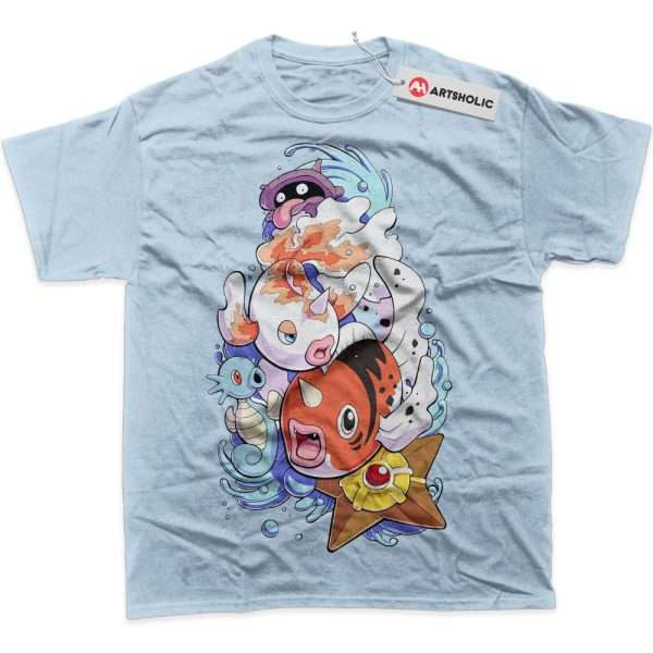 Water Class Shirt, Pokemon Shirt, PKM Shirt, Anime Shirt, Graphic T-Shirt