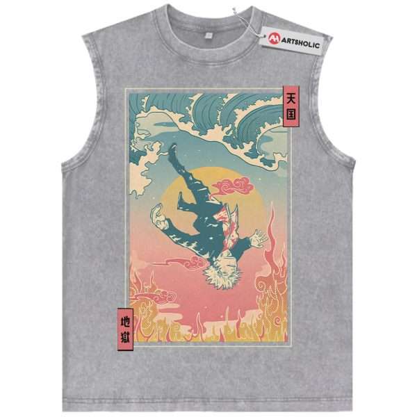 Satoru Gojo Tank Top, Jujutsu Kaisen Tank Top, Anime Tank Top, Vintage Tank Top
