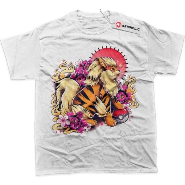 Arcanine Shirt, Pokemon Shirt, PKM Shirt, Anime Shirt, Graphic T-Shirt