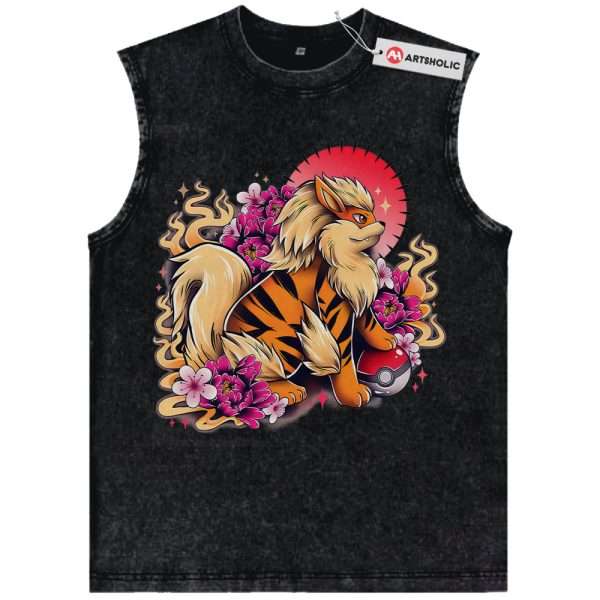 Arcanine Tank Top, Pokemon Tank Top, PKM Tank Top, Anime Tank Top, Vintage Tank Top
