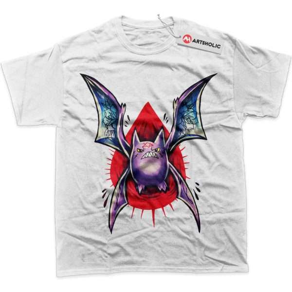 Crobat Shirt, Pokemon Shirt, PKM Shirt, Anime Shirt, Graphic Tee