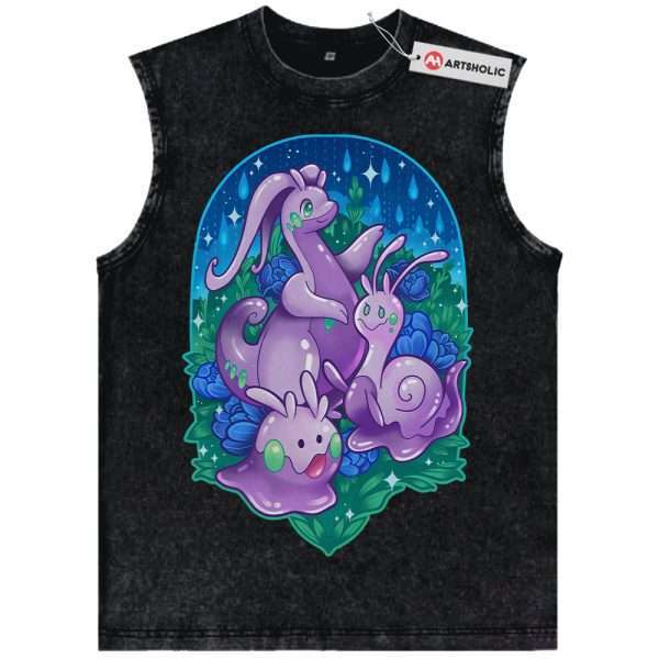 Goomy Tank Top, Sliggoo Tank Top, Goodra Tank Top, Pokemon Tank Top, PKM Tank Top, Anime Tank Top, Vintage Tank Top