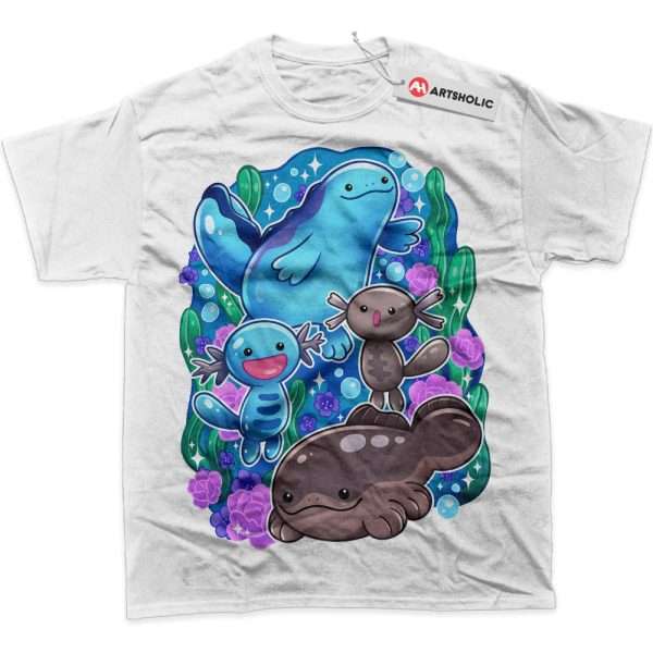Wooper Shirt, Quagsire Shirt, Wooper Shirt, Clodsire Shirt, Pokemon Shirt, PKM Shirt, Anime Shirt, Graphic T-Shirt