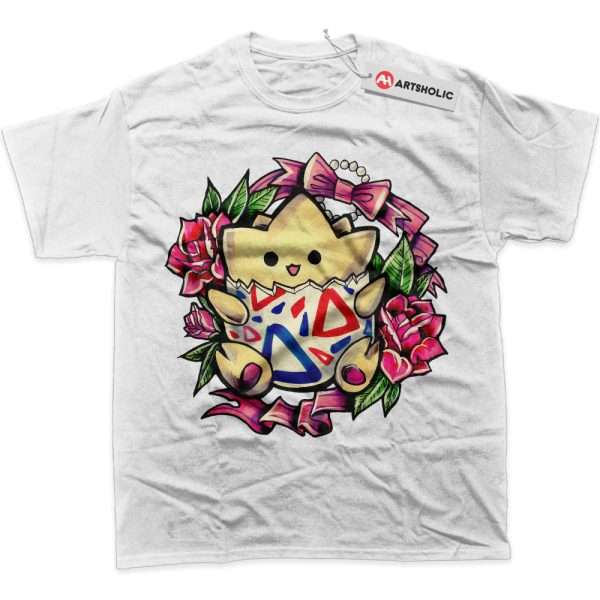 Togepi Shirt, Pokemon Shirt, PKM Shirt, Anime Shirt, Graphic T-Shirt