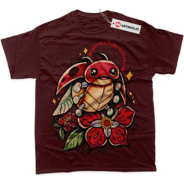 Ledyba Shirt, Pokemon Shirt, PKM Shirt, Anime Shirt, Graphic T-Shirt