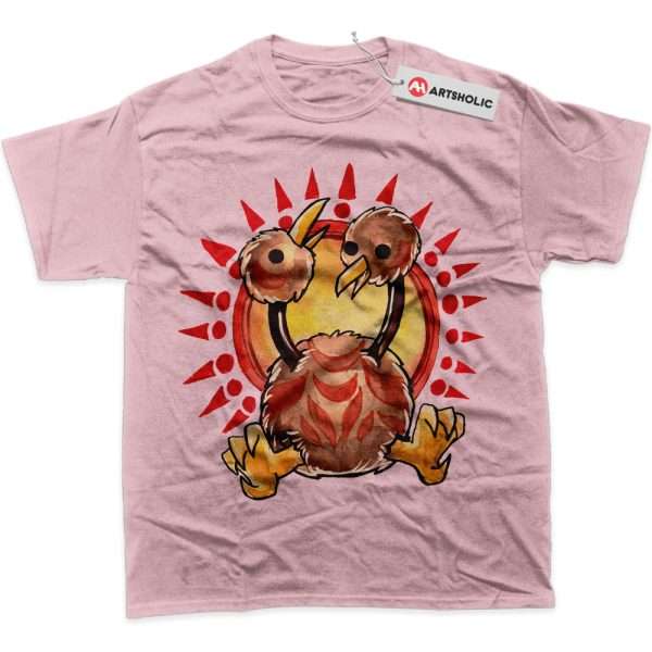 Doduo Shirt, Pokemon Shirt, PKM Shirt, Anime Shirt, Graphic T-Shirt