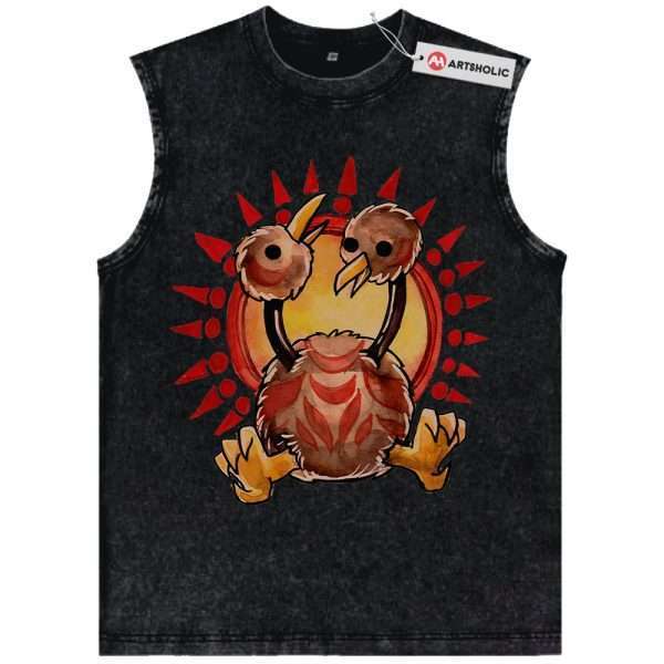 Doduo Tank Top, Pokemon Tank Top, PKM Tank Top, Anime Tank Top, Vintage Tank Top