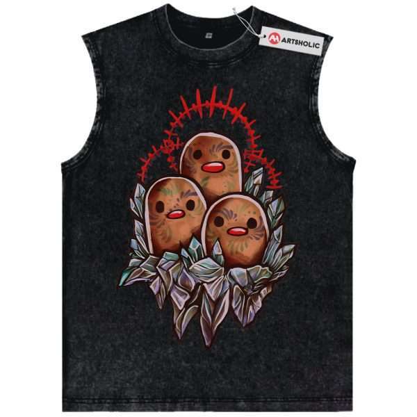 Dugtrio Tank Top, Pokemon Tank Top, PKM Tank Top, Anime Tank Top, Vintage Tank Top