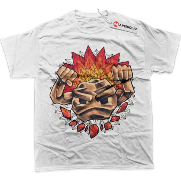 Geodude Shirt, Pokemon Shirt, PKM Shirt, Anime Shirt, Graphic Tee