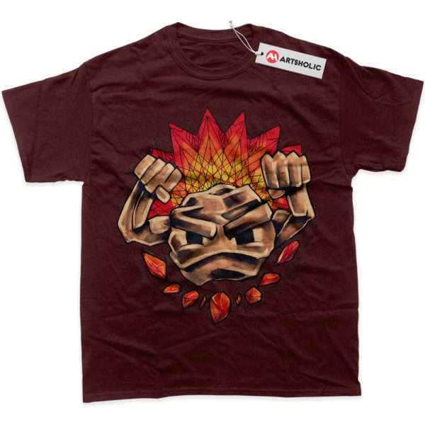 Geodude Shirt, Pokemon Shirt, PKM Shirt, Anime Shirt, Graphic Tee