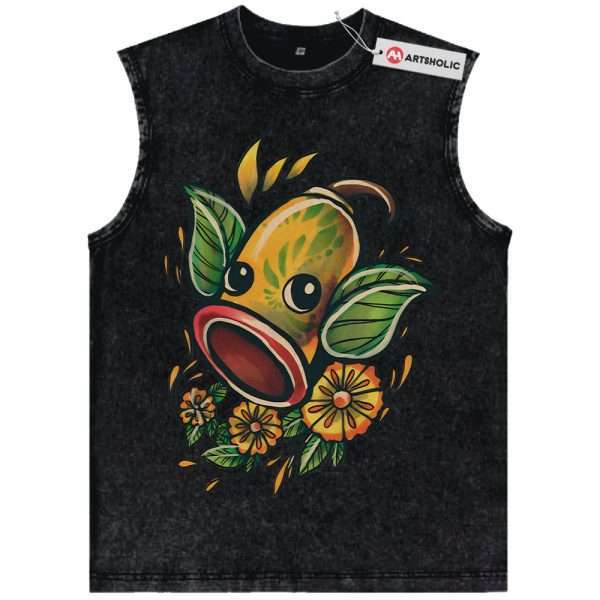 Weepinbell Tank Top, Pokemon Tank Top, PKM Tank Top, Anime Tank Top, Vintage Tank Top