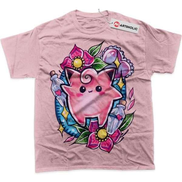 Clefairy Shirt, Pokemon Shirt, PKM Shirt, Anime Shirt, Graphic T-Shirt