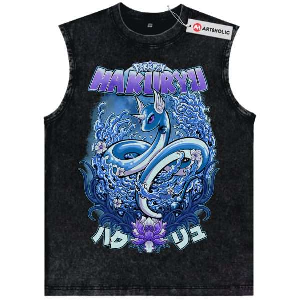 Dragonair Tank Top, Pokemon Tank Top, PKM Tank Top, Anime Tank Top, Vintage Tank Top