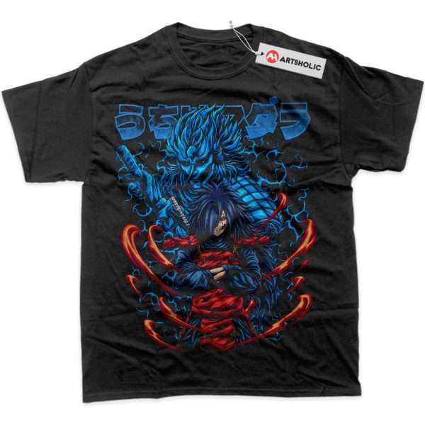 Skull Madara Uchiha Shirt, Naruto Shirt, Anime Shirt, Graphic Tee