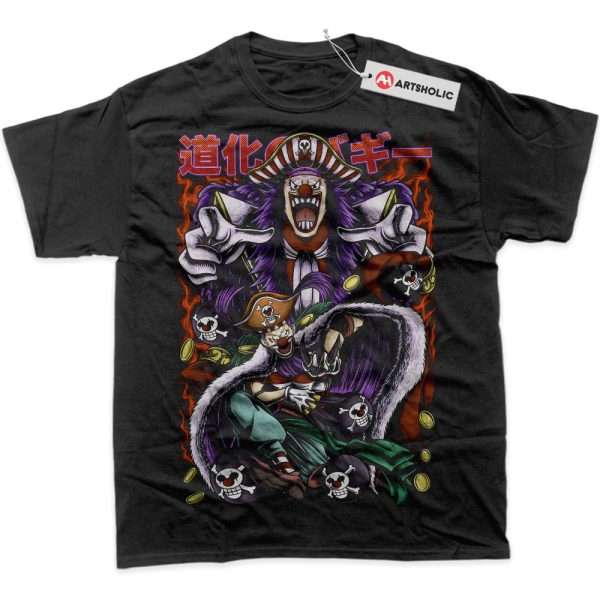 Buggy Shirt, One Piece Shirt, Anime Shirt, Graphic Tee