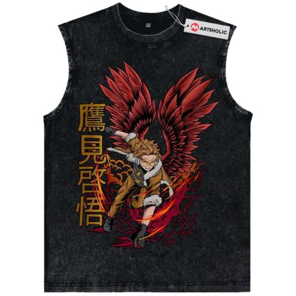 Hawks Tank Top, My Hero Academia Tank Top, MHA Tank Top, Anime Tank Top, Vintage Tank Top