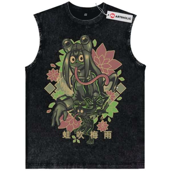 Tsuyu Asui Tank Top, Froppy Tank Top, My Hero Academia Tank Top, MHA Tank Top, Anime Tank Top, Vintage Tank Top