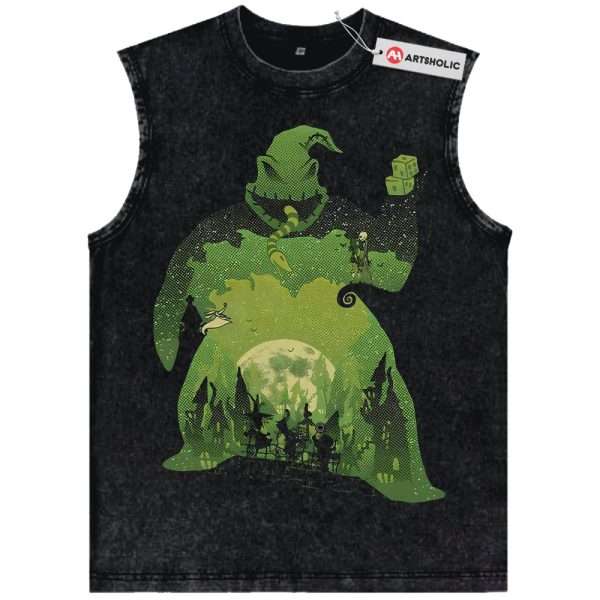 Oogie Boogie Tank Top, The Nightmare Before Christmas Tank Top, Animated Tank Top, Vintage Tank Top