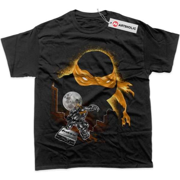 Michelangelo Shirt, Teenage Mutant Ninja Turtles Shirt, TMNT Shirt, Animated Shirt, Graphic T-Shirt