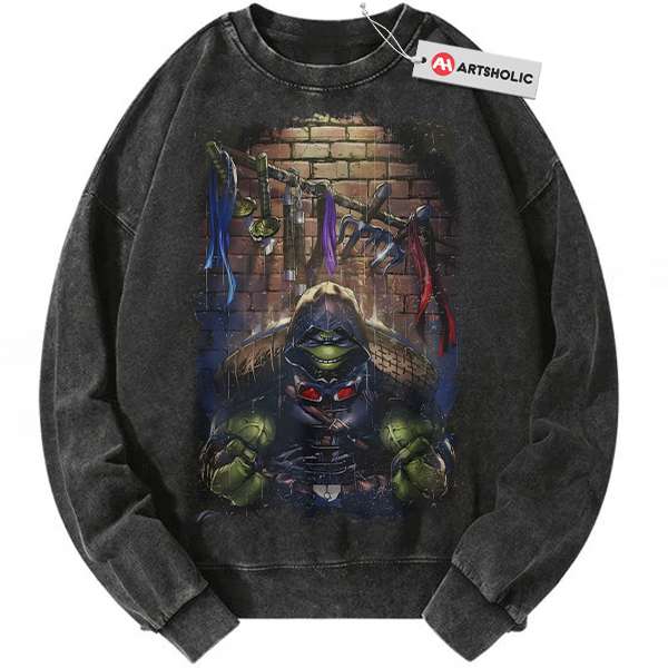 Michelangelo Sweatshirt, Teenage Mutant Ninja Turtles Sweatshirt, TMNT Sweatshirt, Animated Vintage Sweatshirt