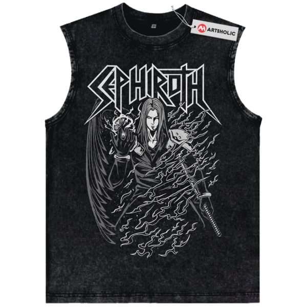 Sephiroth Tank Top, Final Fantasy Tank Top, Game Tank Top, Vintage Tank Top