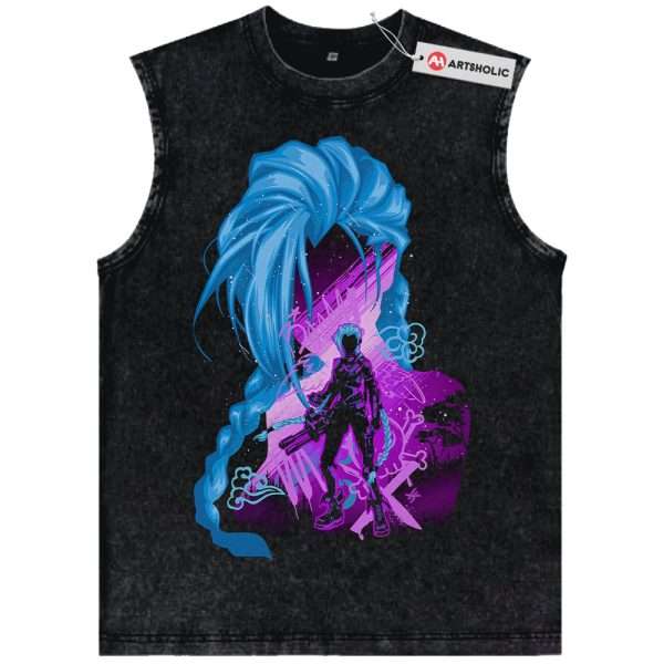 Jinx Tank Top, League of Legends Tank Top, LoL Tank Top, Game Tank Top, Vintage Tank Top