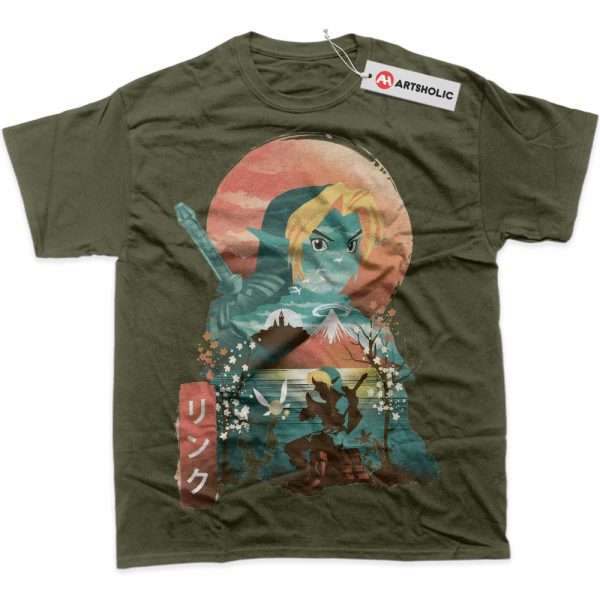 Link Shirt, The Legend of Zelda Shirt, Game Shirt, Graphic T-Shirt