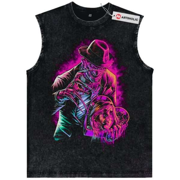 Freddy Krueger Tank Top, A Nightmare on Elm Street Tank Top, Halloween Tank Top, Horror Tank Top, Vintage Tank Top