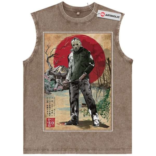 Jason Voorhees Tank Top, Friday the 13th Tank Top, Halloween Tank Top, Horror Tank Top, Vintage Tank Top