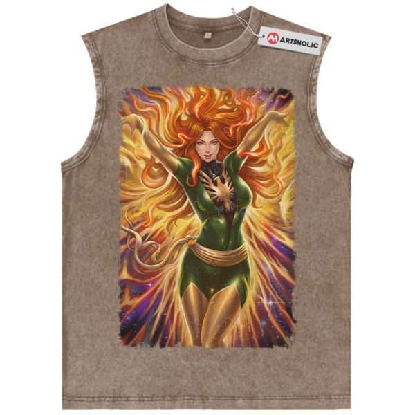 Jean Grey Tank Top, X-Men Tank Top, Marvel Comics Tank Top, Vintage Tank Top