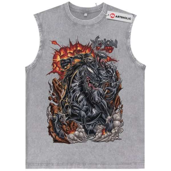 Venom Tank Top, Marvel Comics Tank Top, Vintage Tank Top