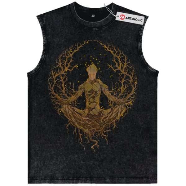 Groot Tank Top, Marvel Comics Tank Top, Vintage Tank Top