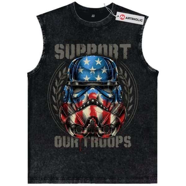 Stormtrooper Tank Top, Star Wars Tank Top, Movie Vintage Tank Top