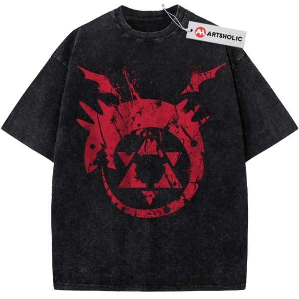 Fullmetal Alchemist Shirt, Anime Shirt, Vintage Tee