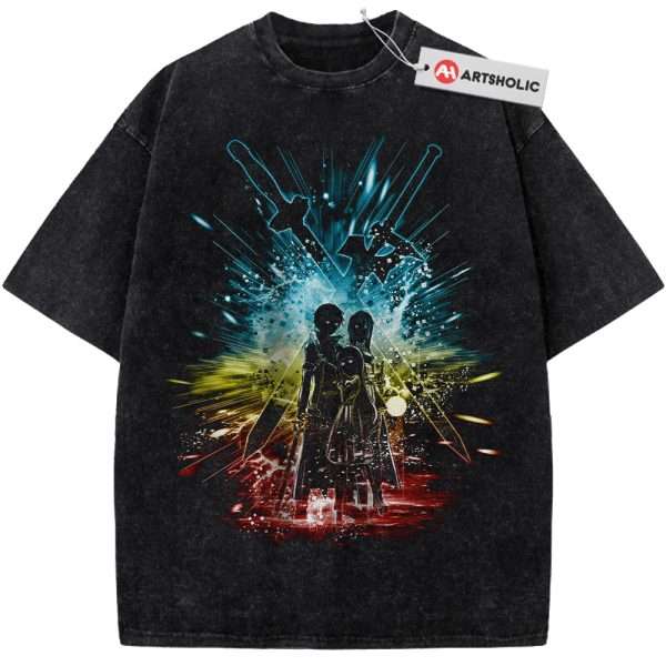 Sword Art Online Shirt, SAO Shirt, Anime Shirt, Vintage Tee