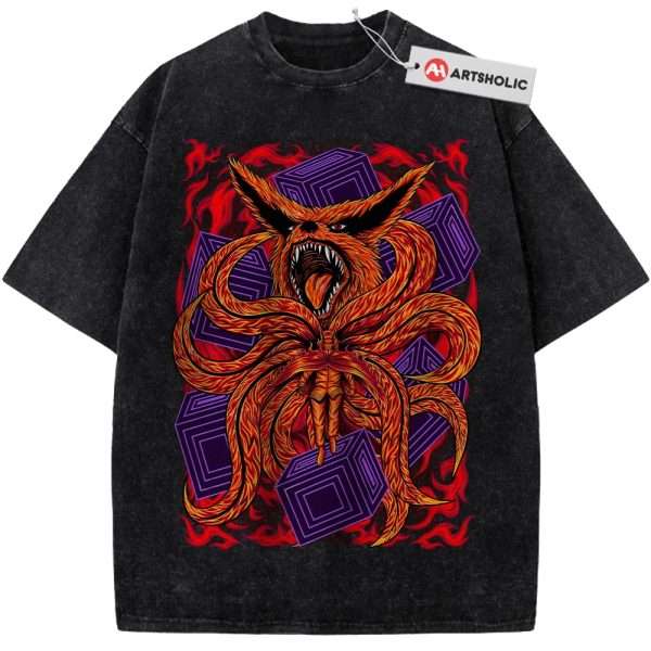 Kurama Shirt, Naruto Shirt, Anime Shirt, Vintage T-Shirt