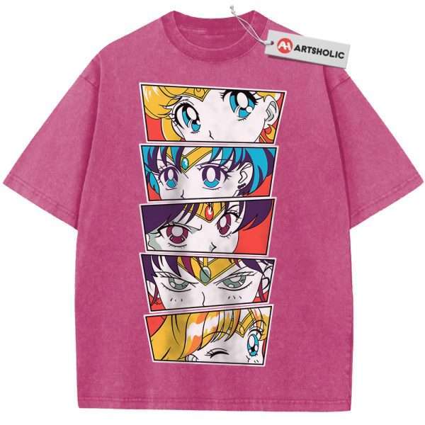 Sailor Moon Shirt, Anime Shirt, Vintage T-Shirt - Rose Red, L