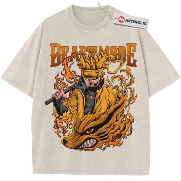 Naruto Uzumaki Shirt, Kurama Shirt, Anime Shirt, Vintage Tee