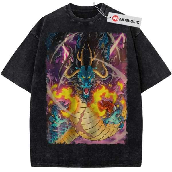 Kaido Shirt, One Piece Shirt, Anime Shirt, Vintage T-Shirt
