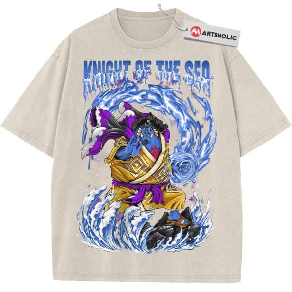 Jinbe Shirt, One Piece Shirt, Anime Shirt, Vintage T-Shirt