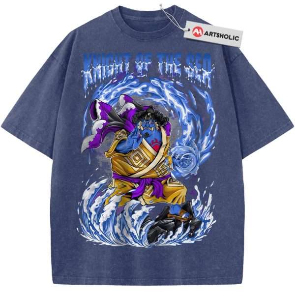 Jinbe Shirt, One Piece Shirt, Anime Shirt, Vintage T-Shirt