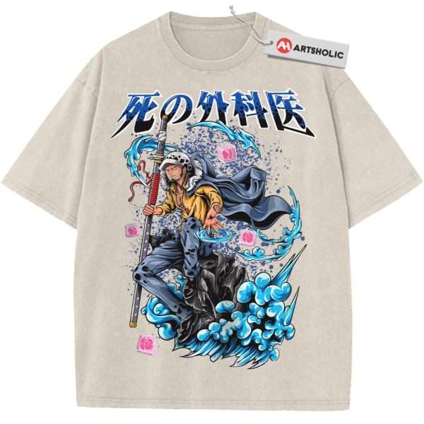 Trafalgar D Water Law Shirt, One Piece Shirt, Anime Shirt, Vintage T-Shirt