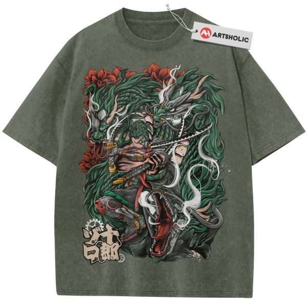 Roronoa Zoro Shirt, One Piece Shirt, Anime Shirt, Vintage Tee