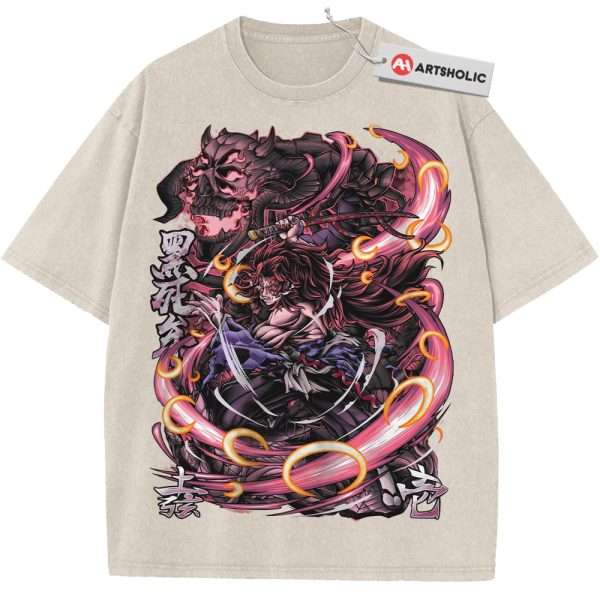 Kokushibo Shirt, Demon Slayer Shirt, Anime Shirt, Vintage T-Shirt