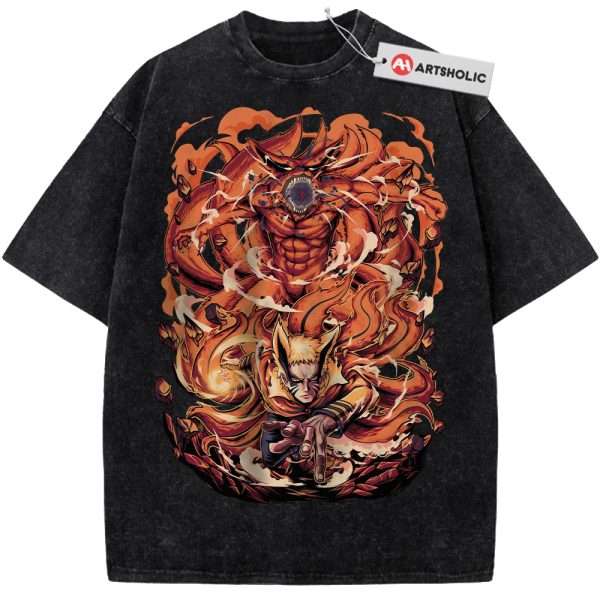 Kurama Shirt, Naruto Uzumaki Shirt, Anime Shirt, Vintage T-Shirt