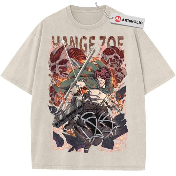 Hange Zoe Shirt, Attack on Titan Shirt, AOT Shirt, Anime Shirt, Vintage T-Shirt