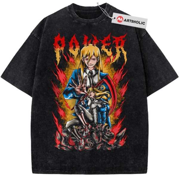 Power Shirt, Chainsaw Man Shirt, Anime Shirt, Vintage Tee