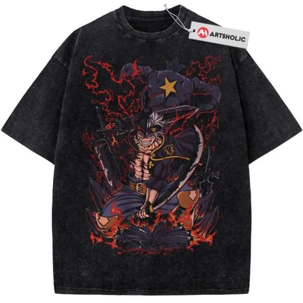Asta Shirt, Black Clover Shirt, Anime Shirt, Vintage T-Shirt