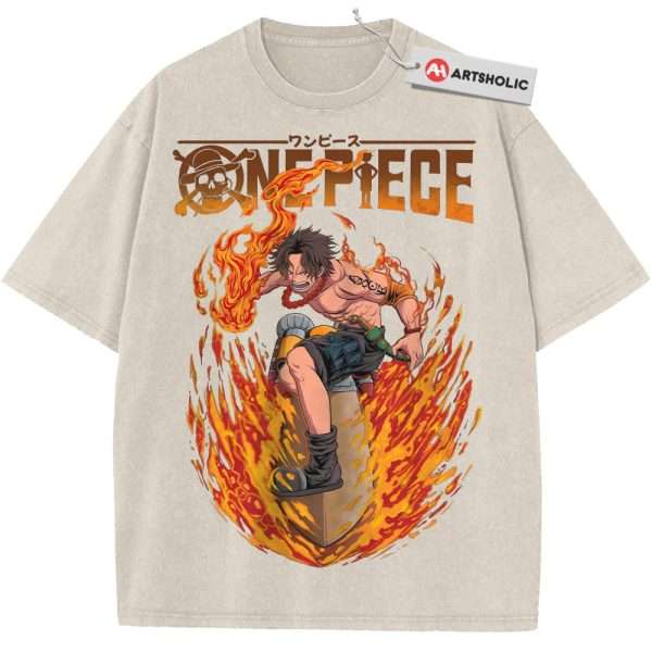 Portgas D Ace Shirt, One Piece Shirt, Anime Shirt, Vintage Tee
